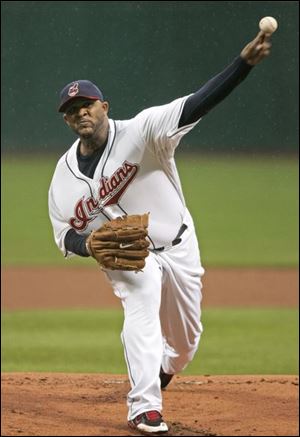 C.C. Sabathia shut out the Athletics last night. He gave up only five hits and tied a season high with 11 strikeouts.
