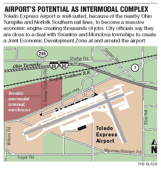 Toledo Express Airport overhaul could boost area as shipping hub The