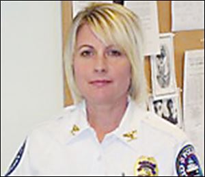 Former Chief of Police, Kim Nuesse, City of Sandusky. Nuesse hired in August of 2006 was released on Tuesday, June 17, 2008 six weeks after the release of an independent investigation of her professional conduct.
