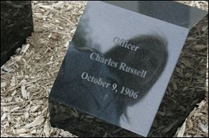 The marker dedicated to Officer Charles Russell in Toledo s memorial garden will be removed.
It may be given to the Indianapolis Police Department, but a decision hasn t been made.