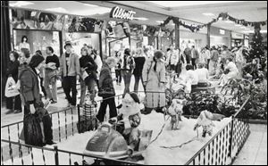 On Dec. 26, 1981, Southwyck was crowded with after-Christmas shoppers. In its heyday, the mall had 103 stores, three anchors, and several dozen smaller shops in its Old Towne wing.