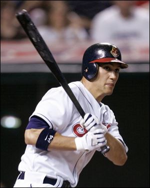 The Indians  Grady Sizemore
leads the AL in home runs with 23.