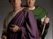 Paul Hopper, left, and Paul Molnar in Julius Caesar.
