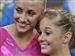 U.S. gymnasts Nastia Liukin, left, and Shawn Johnson pose afer the women's individual all-around competition at the Beijing 2008 Olympics in Beijing, Friday. Liukin won the gold medal, Johnson the silver. 