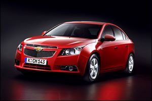 The Chevrolet Cruze small car is to be built at Lordstown, near Youngstown.