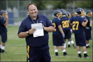 After a 45-14 record in Tom Amstutz's first five seasons as Toledo football coach, the Rockets were 10-14 in the last two years. (THE BLADE/DAVE ZAPOTOSKY)
<br>
<img src=http://www.toledoblade.com/assets/gif/weblink_icon.gif> <b><font color=red>VIEW:</b></font color=red> <a href=