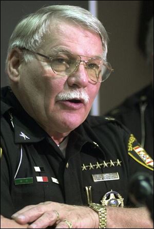 Sheriff David Gangwer, 66, died Sunday after coming down with what was described as a sudden illness a few days earlier.