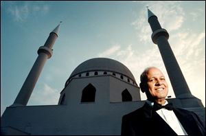 Imam A.M. Khattab was photographed at the Islamic Center of Greater Toledo in 1998. He died in 2001.
