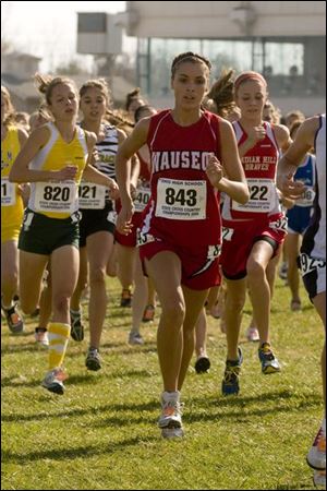 Wauseon s Holly Baird s 19:08.79 was good for All-Ohio honors and 11th place. The Indians as a team finished in ninth  place.