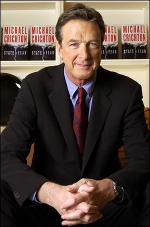Author Michael Crichton died Tuesday.