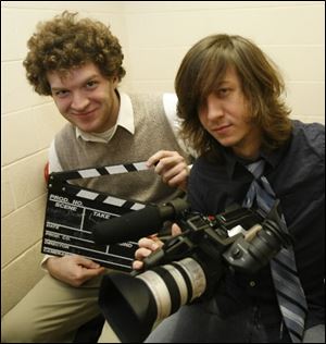 Mike Murdock, left, and Nathan Elias spent the last year filming Cinema Musica: The Heart of Ohio.