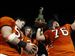 From left, T.J. Gibbs, Alex Pidcock and Jim McMahon celebrate after Southview won the Division II state football title with a win over Cincinnati Anderson.