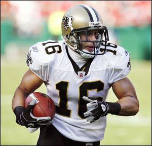 Saints receiver Lance Moore has become quarterback Drew Brees' favorite target, with 67 catches for 801 yards and 8 TDs.