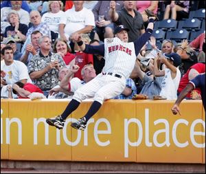 Attendance has been outstanding at Fifth Third Field for the Mud Hens, although Kody Kirkland didn t pay for this seat.