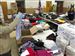 Barbie Rodriguez, left, and Annie Herman-Alrabaya unpack clothes for Operation Bread Basket. Donations can be dropped off at the Perrysburg Township office.
Operation bread Basket