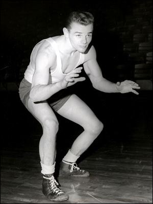 Although only 5 feet, 5 inches tall, Dick Wilson was a fierce competitor, and he used the passion that made him a champion wrestler to nurture, coach, and mentor athletes.