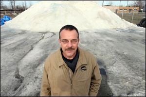 Just two weeks into winter, Jeffrey Gartz, owner of American Snow Removal Inc. and Perfect Sweep Inc., both in Toledo, already has used 20 percent of his supply of rock salt. He paid almost $1 million up front to secure 10,000 tons of rock salt. 'I've been in this business 30 years, and I've never seen anything like this,' Mr. Gartz said.
