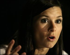 IndyCar driver Danica Patrick was the guest speaker last night at the Italian-American Club's Annual Scholarship Dinner.