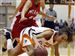 Prochaska-hits-32-in-BG-s-win.jpg Bowling Green's Lauren Prochaska is tripped up on this play, but she hit 5 of 9 3-pointers and 13 of 14 free throws.
