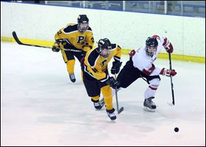 Bedford senior Jesse Bachli is tied for second in team points with 53 (25 G, 28 A).