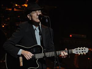 Leonard Cohen, spiritual master of the morose, is back on tour and for that we're happy.