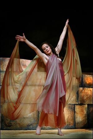 Amy Johnson, who will play Salome in Toledo, performs at the Arizona Opera.