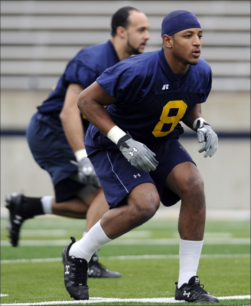 Signs of spring at the Glass Bowl Toledo Blade
