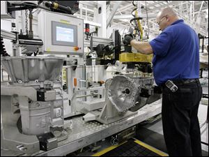 The Toledo Powertrain plant on Alexis Road will close next month, as will the foundry in Defiance, Ohio. However, a spokesman said GM's plans are fluid and may change.