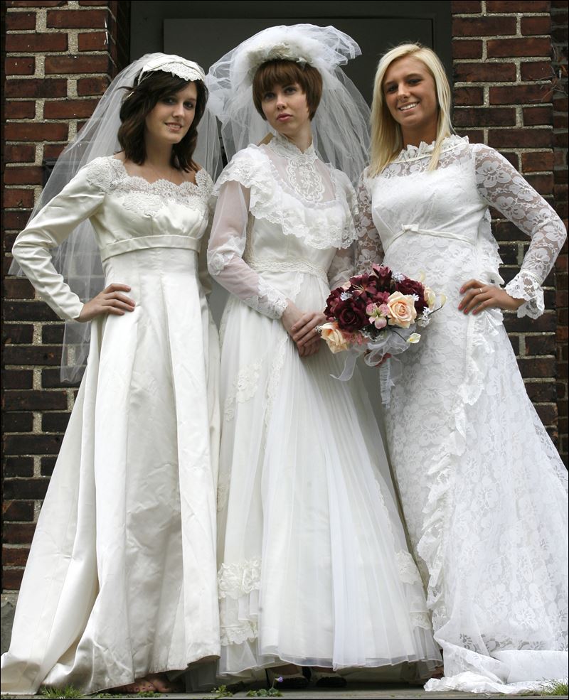 ... wedding dresses at the Oregon and Jerusalem Township Historical