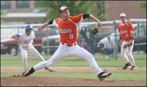 Southview's Kirk Stambaugh shut out Anthony Wayne on three hits yesterday at AW. He struck out six and walked none as the Cougars won the Northern Lakes League title.