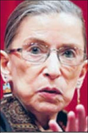 Justice Ruth Bader Ginsburg issued a one-sentence order stating that the earlier decisions of the bankruptcy judge allowing the sale of Chrysler  are stayed pending further order of the undersigned or of the court. 