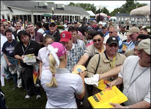 Thousands of fans flock to Highland Meadows Golf Club in Sylvania each year to see Natalie Gulbis and her fellow LPGA professionals, but the tournament's future is up in the air.