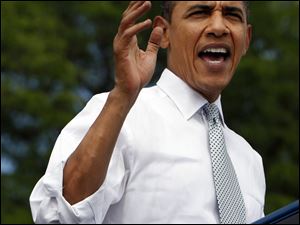 The President speaks at Macomb Community College, which has experienced enrollment growth as workers seek to retrain.