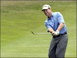 Tom Watson rebounded nicely from his playoff loss on Sunday in the British Open. He shot a 67 yesterday.