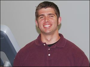 Cody Semer is an exercise specialist at Mercy Center for Health Promotion at St. Charles Mercy Hospital.