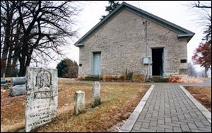 The Wyandot Mission Church in Upper Sandusky was built by the federal government in 1824 for
$1,333 at the request of the Wyandot tribe.