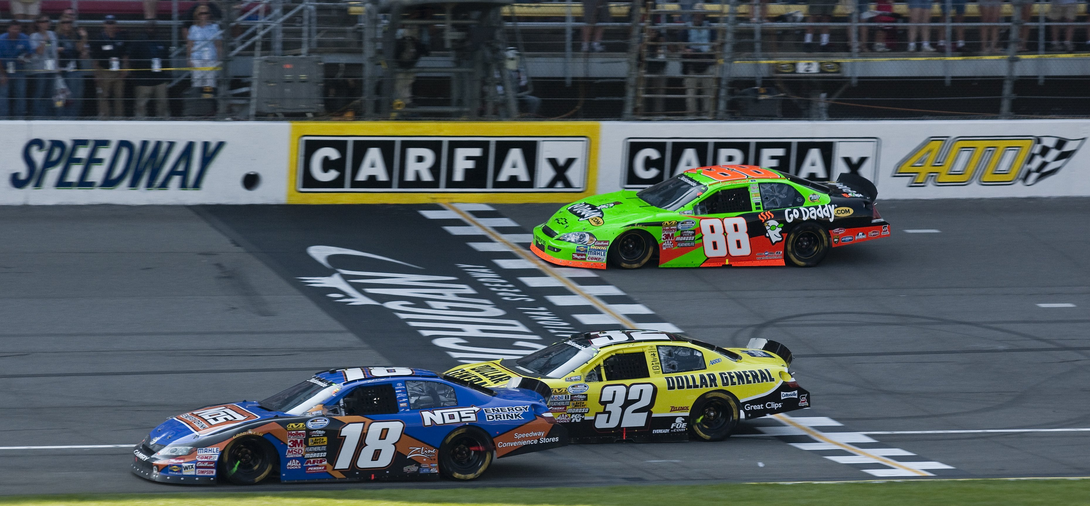 Tempers flare in CARFAX 250 The Blade