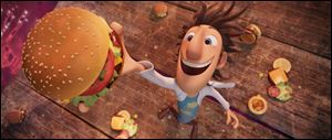 A scene from 'Cloudy With a Chance of Meatballs.'