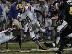Zach Bermejo has scored 15 touchdowns and leads Northwood in rushing with 718 yards on 90 carries. The Rangers are 6-3 and clinched at least a share of their third straight TAAC title last week.