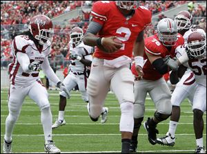 Buckeyes' quarterback Terrelle Pryor can expect cold shoulders and jeers when he returns to his native Pennsylvania.