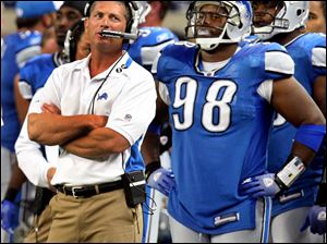 Coach Jim Schwartz has had a tough year with the Lions, but he'd love to knock off his hometown Ravens.