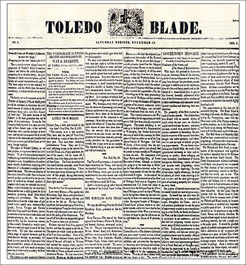 Blade Looks To Its Roots In 2010 Toledo Blade