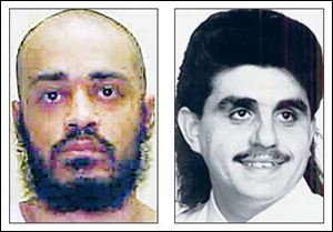 Vernon Smith, now Abdullah Sharif Kaaim Mahdi, left, is to be put to death for the murder of Sohail Darwish, right.
