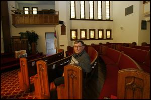 As chief of the celebration committee, Sam Preston and the other members are delving into the records of St. John's United Church of Christ in Elmore.