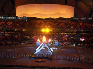 Olympic closing ceremonies get under way in Vancouver.