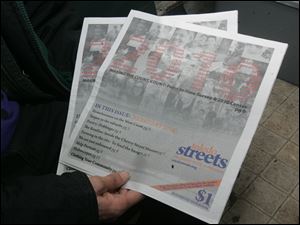 Toledo Streets monthly has published four issues since its inception.