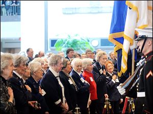 It took a long time, but yesterday the nation saluted 300 surviving veterans of the Women Airforce Service Pilots, and families, on Capitol Hill. The WASPs received one of the highest civilian medals for their service.
