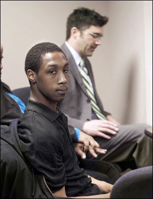 Trevor Casey, 15, entered a plea to several misdemeanor charges yesterday in Lucas County Juvenile Court. 