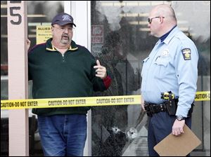 Mark Bilger, co-owner of Allied Music, said it was his brother Eric's idea to get a gun and a concealed-carry license and practice shooting. Yesterday, Eric Bilger shot a robbery suspect inside the store, striking Steve James, 30, of Toledo, in the hand and body. The Bilgers say their store has been burglarized several times since summer.