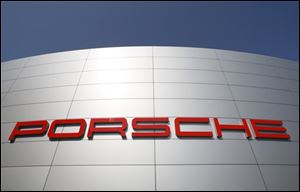 Porsche's headquarters in Stuttgart, Germany.
